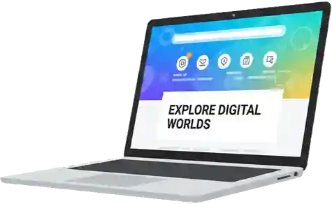 Website-Darstellung auf Laptop und Smartphone