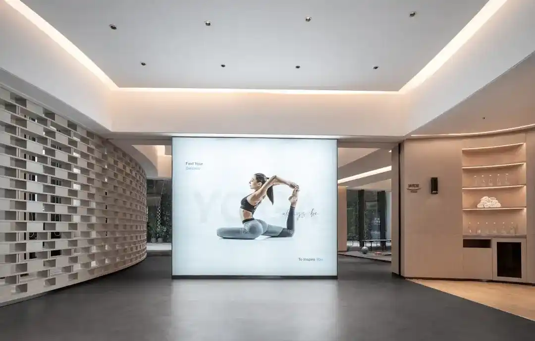 Yoga Studio als Beispiel für Coaching- und Lifestyle-Angebote